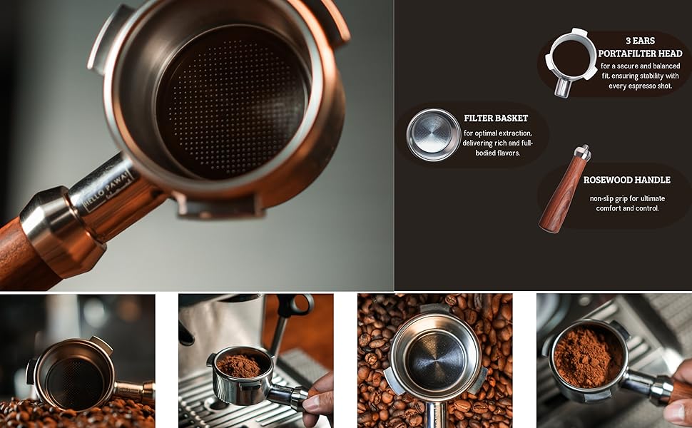 portafilter 54mm portafilter Compatible with Breville Barista Express 54mm Breville Machines 