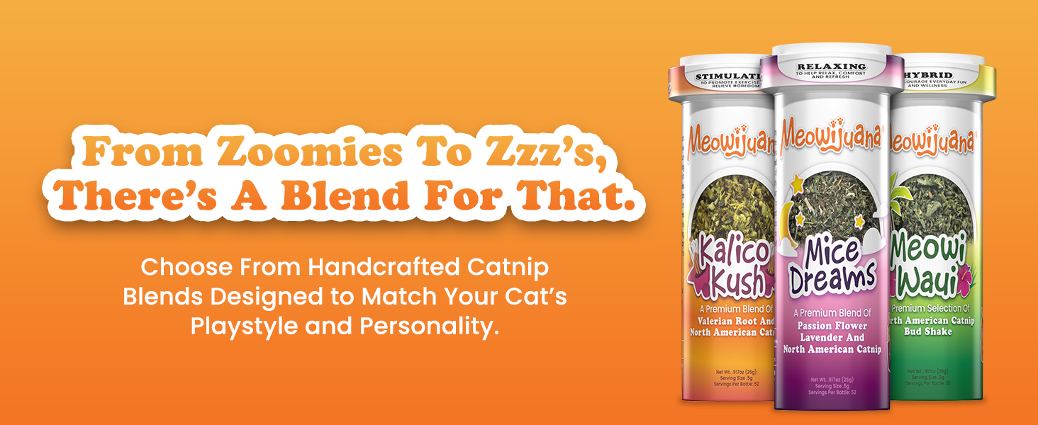 meowi catnip blends cat meowijuana cat catnip organic healthy active kitten play interactive premium