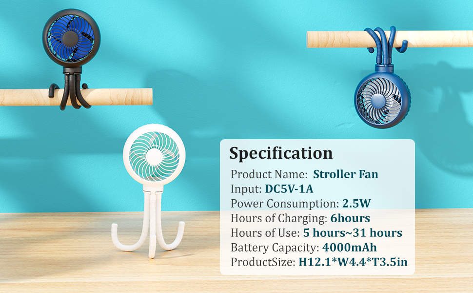 stroller fan