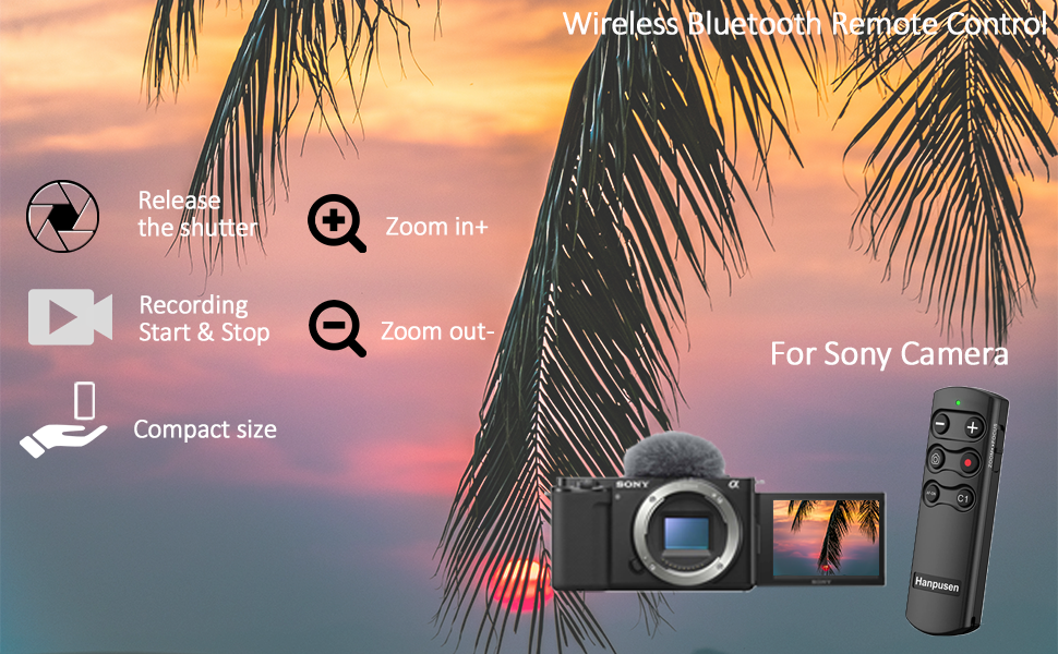 Wireless Shutter Release for Sony A7IV A7III A7RIII A7RIV