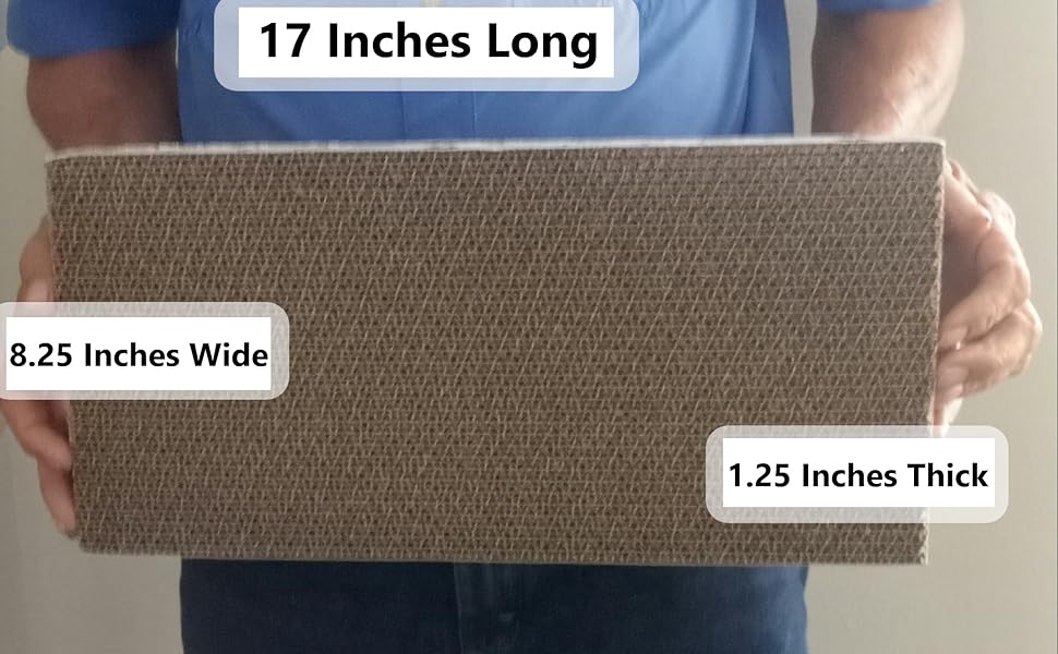 F&P PRODUCT'S 2Pack Cat Scratch Pads, 17" Long x 8" Wide