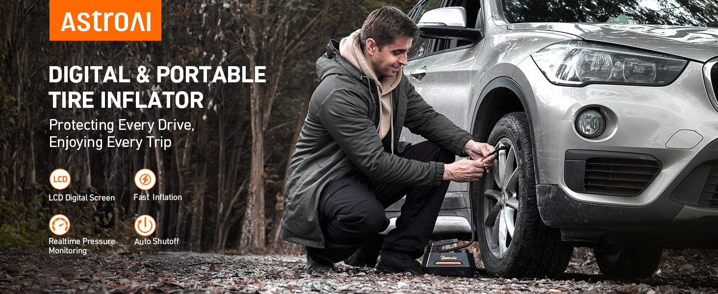 AstroAI tire inflator