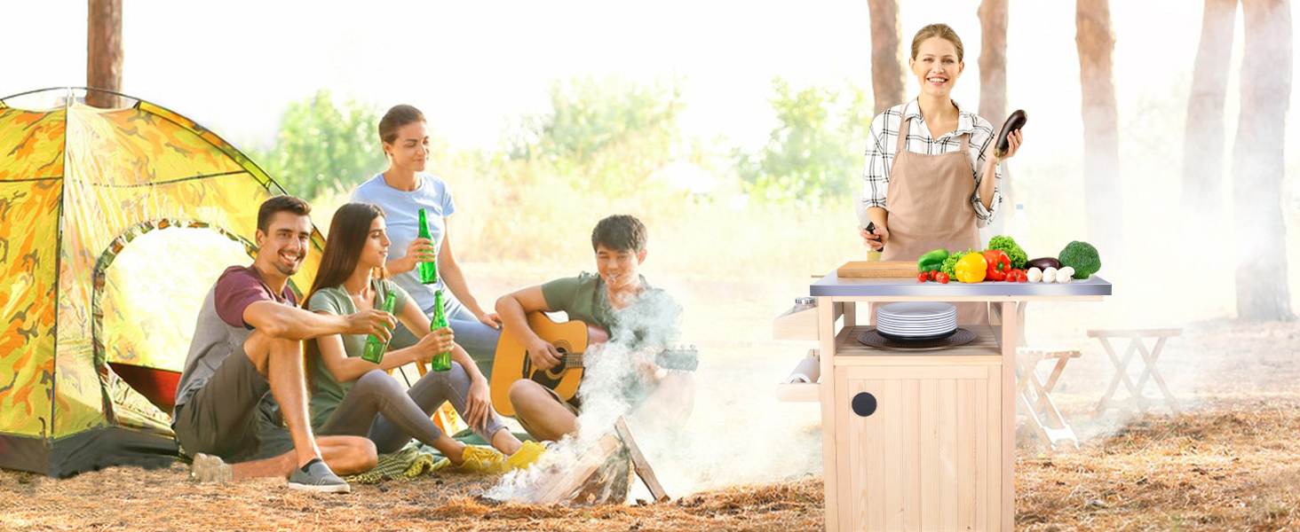Outdoor Prep Station