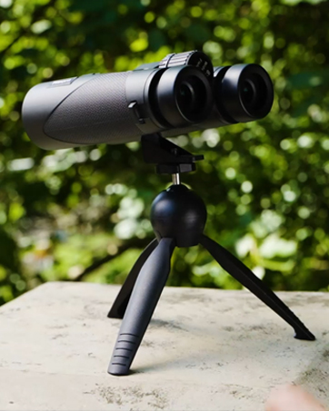 binoculars with tripod