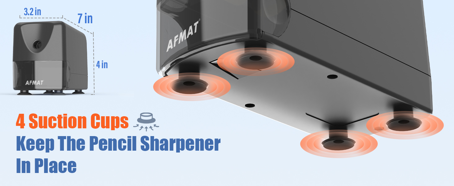 AFMAT PSD3 Pencil Sharpener Battery Powered