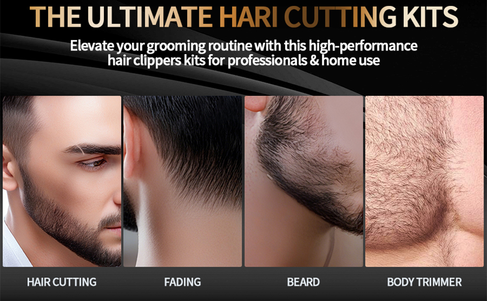 QT Men's Electric Scissors 2-Piece Set