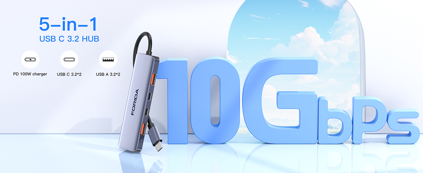 usb c hub 10gbps