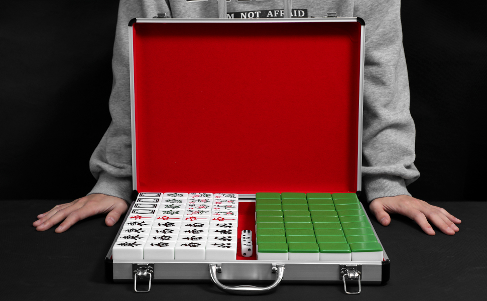 Amazon.com: JIESITE Chinese Mahjong Tiles Set with 144