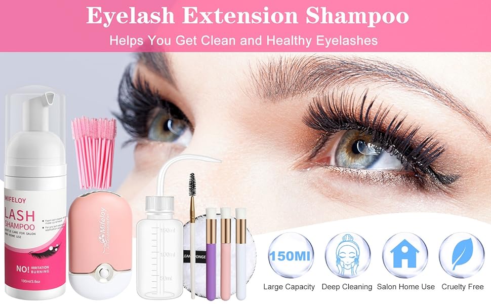 Eyelash Shampoo Cleanser