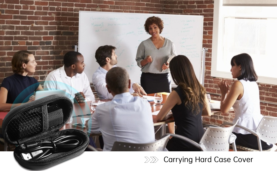 Portable Carrying Case for Digital Voice Recorders