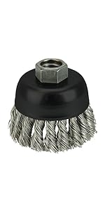 13258 stainless cup brush nut