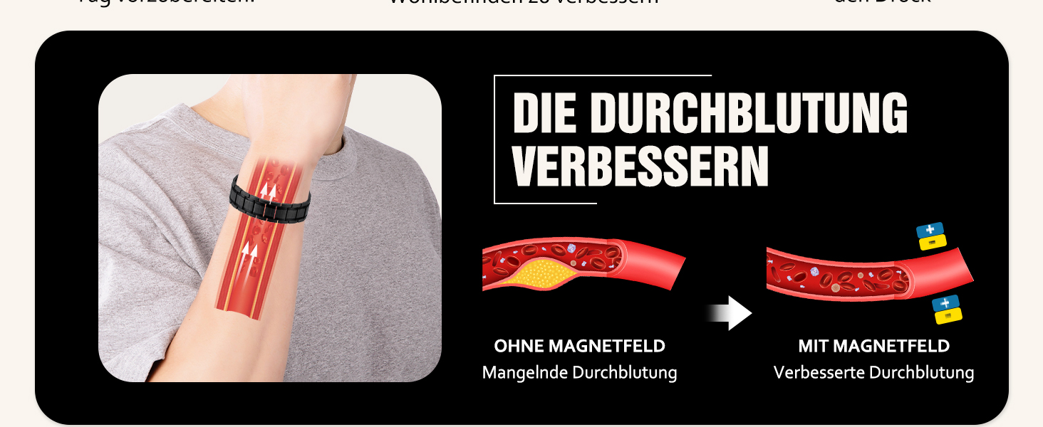 magnetarmband herren