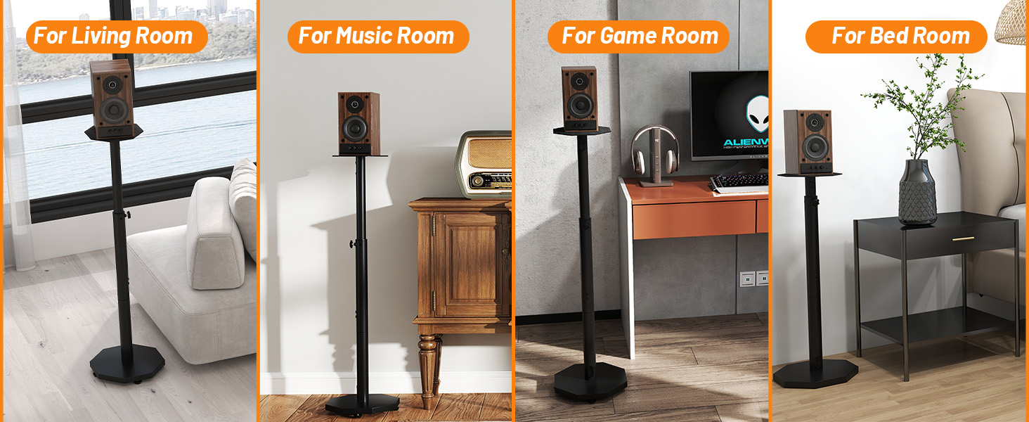 Floor Speaker Stands