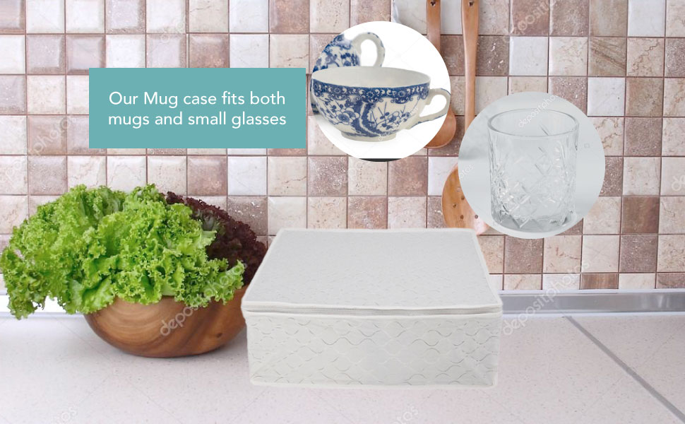 Deluxe HeavyDuty Quilted Flatware Storage Case