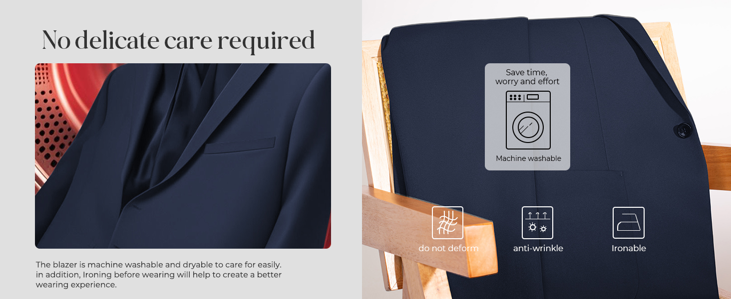 Men Blazer Details