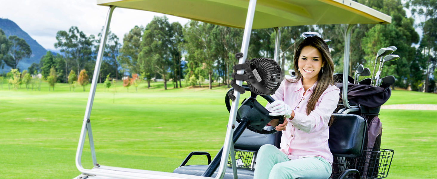 golf cart fan
