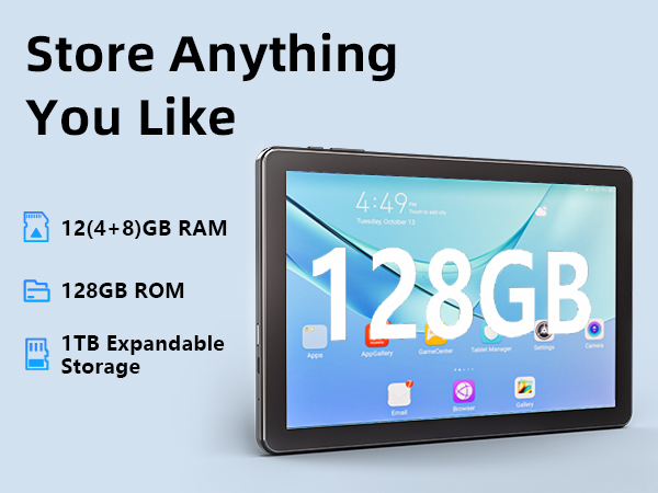 Android14 P10MAX 12GB/128GB 10.1インチ P10MAX Android 14 アンドロイド タブレット12GB/128GB 10 1