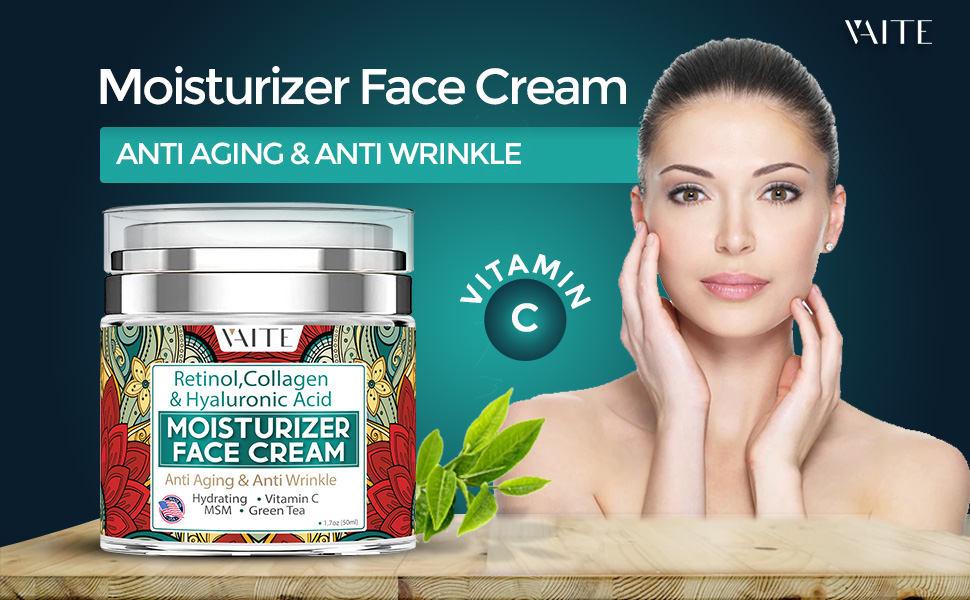Face Moisturizer Cream AntiAging & Anti Wrinkle
