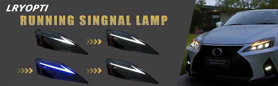 Amazon | Lryopti レクサスIS ヘッドライトIS250/IS250C/IS350
