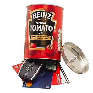 Sterling SafeCan Heinz Tomato Soup RFID signal blocking security can 