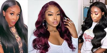 wigs for black women human hair lace front