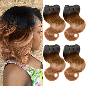 Body Wave Bundles,1B30 human hair bundles