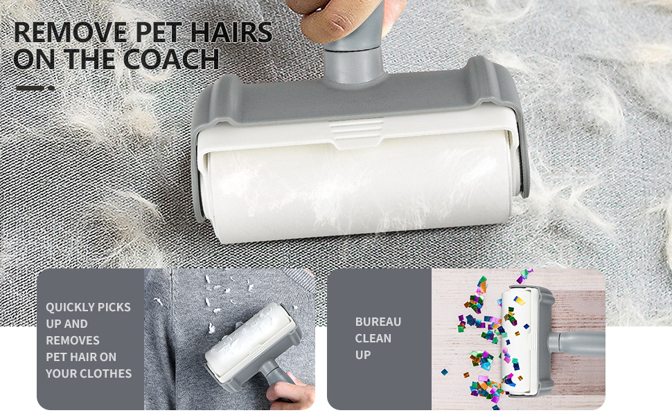 Foyer Nuage Lint Roller RefillExtra Sticky Sheets for Pet