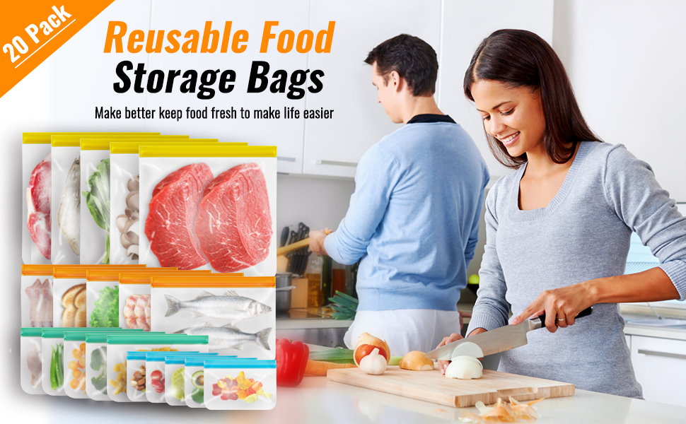 Reusable Food Storage Bags
