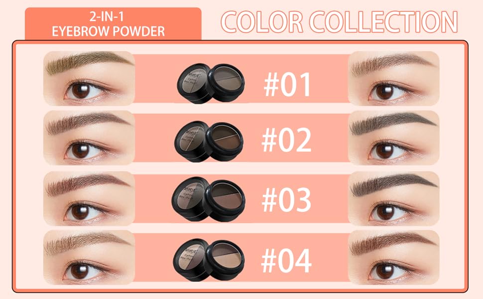 4d Hair Stroke Brow Stamp Brush