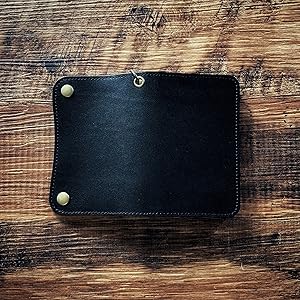 Amazon | トラッカーウォレット ミドル ミドルサイズ 本革 栃木レザー