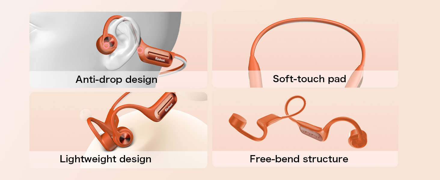 KIM HOST Open Ear Headphones