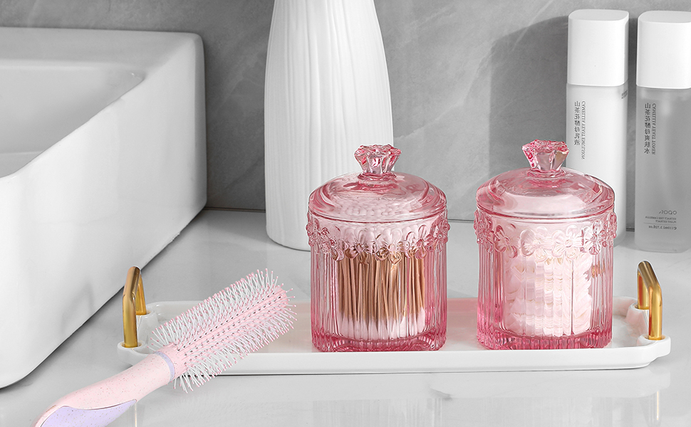 apothecary jars with lids