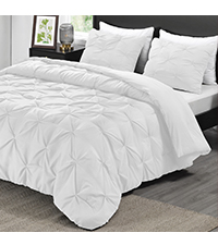 pintuck comforter set