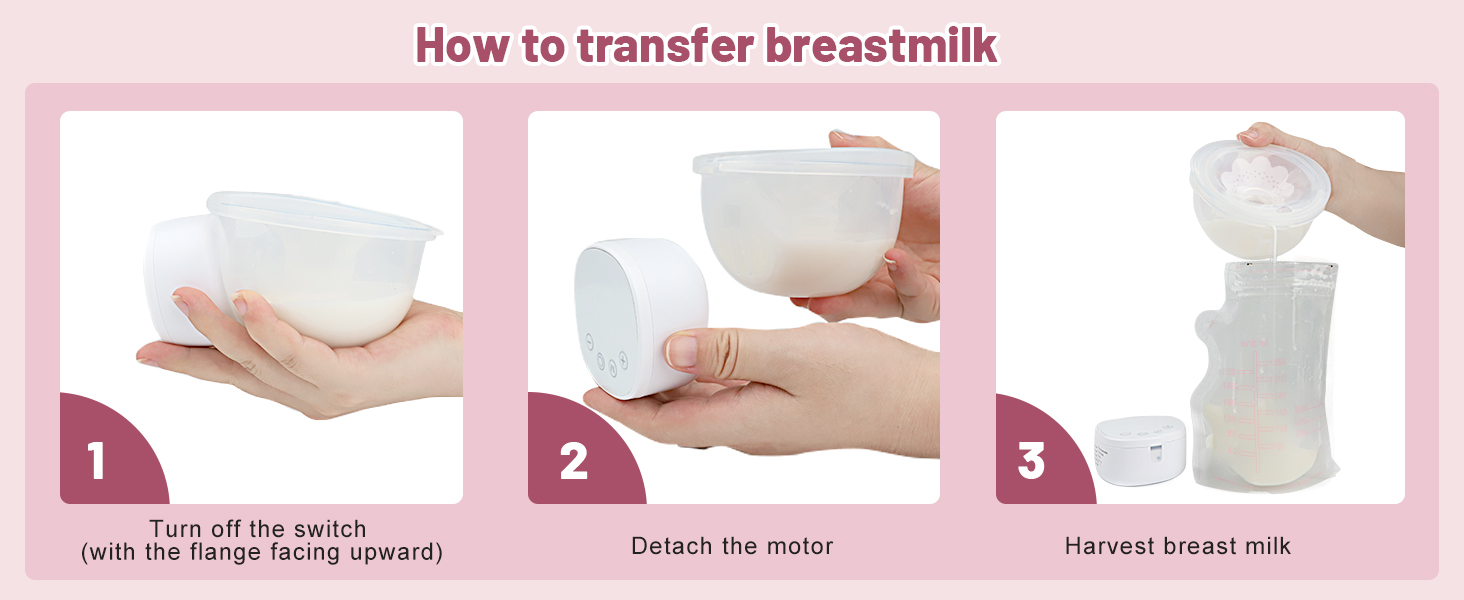 wireless breast pump