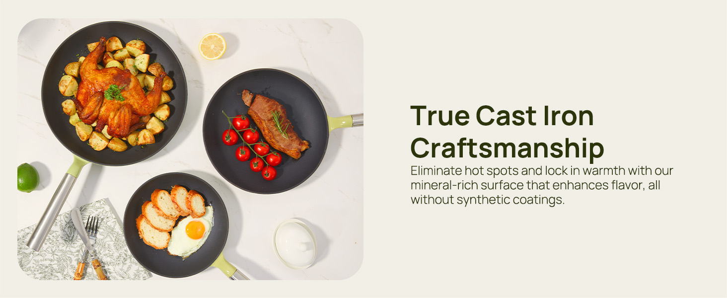 True Cast Iron Craftsmanship