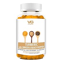 VitaGlobe Turmeric with Ginger and Black Pepper Gummy