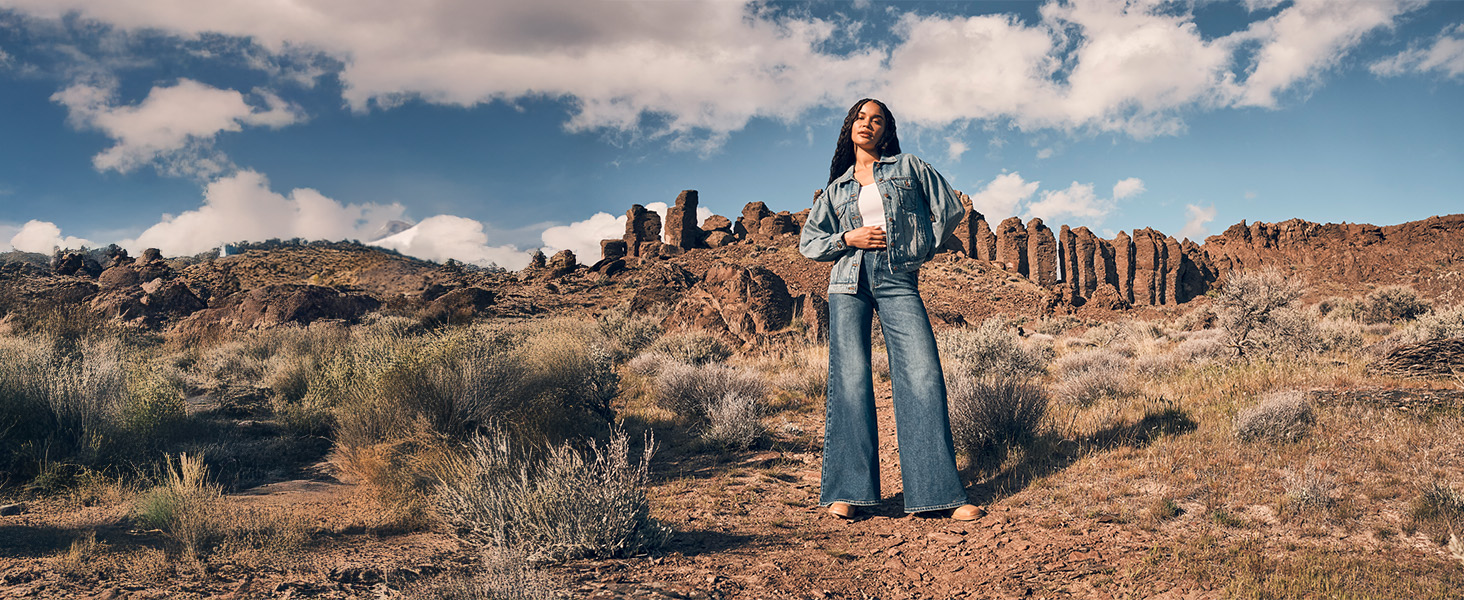 High-Rise Wide Leg Jean