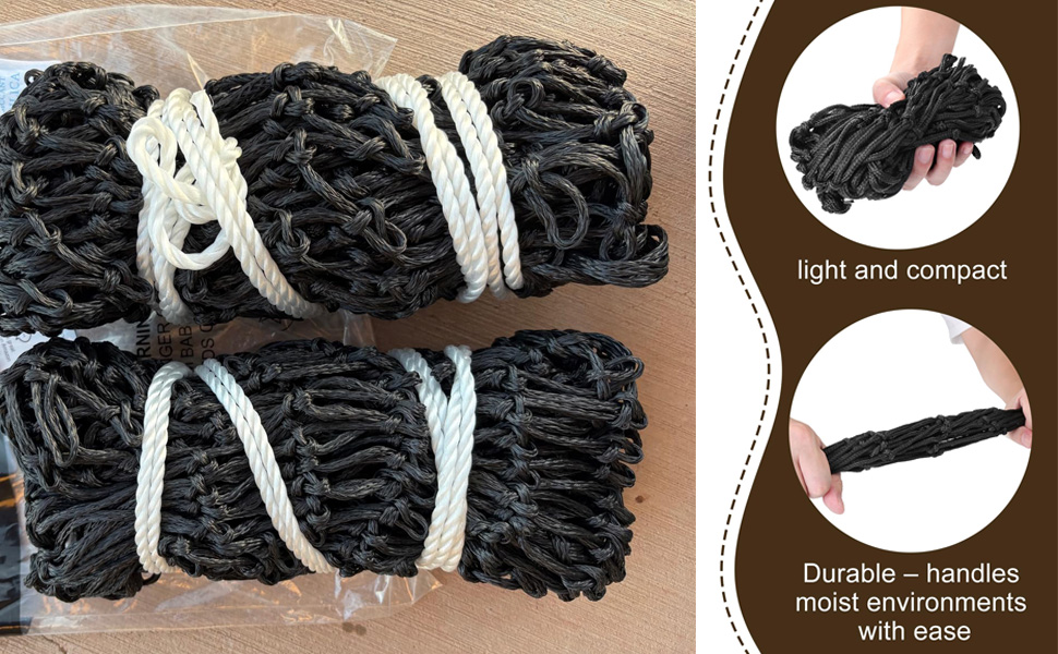 2PCS Slow Feed Hay Net for Horses Goat Sheep,Hanging Hay Bag Feeder
