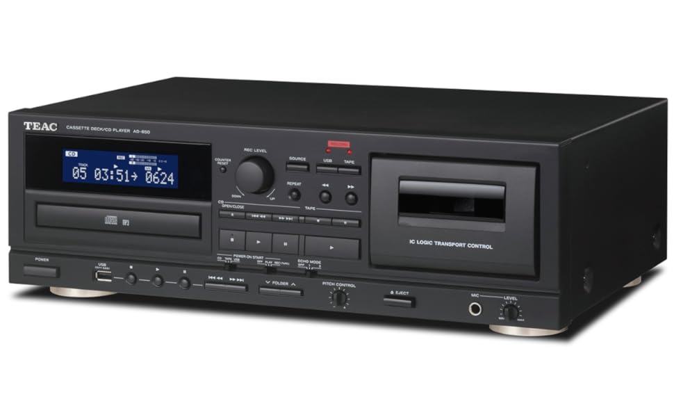 TEAC AD-850-SE in front of white background