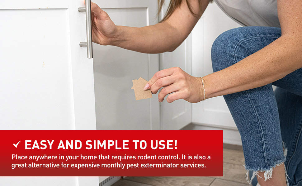RIDDEX Home Free Rodent Repellent Keep Mice Away with