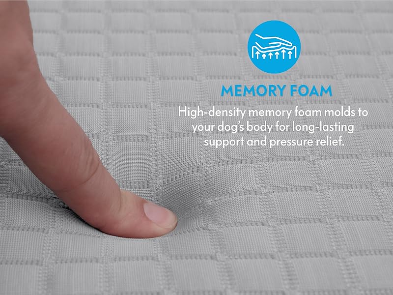 Paw Inspired, Cooling Orthopedic Crate Mat, Dog Crate Pad_Memory Foam