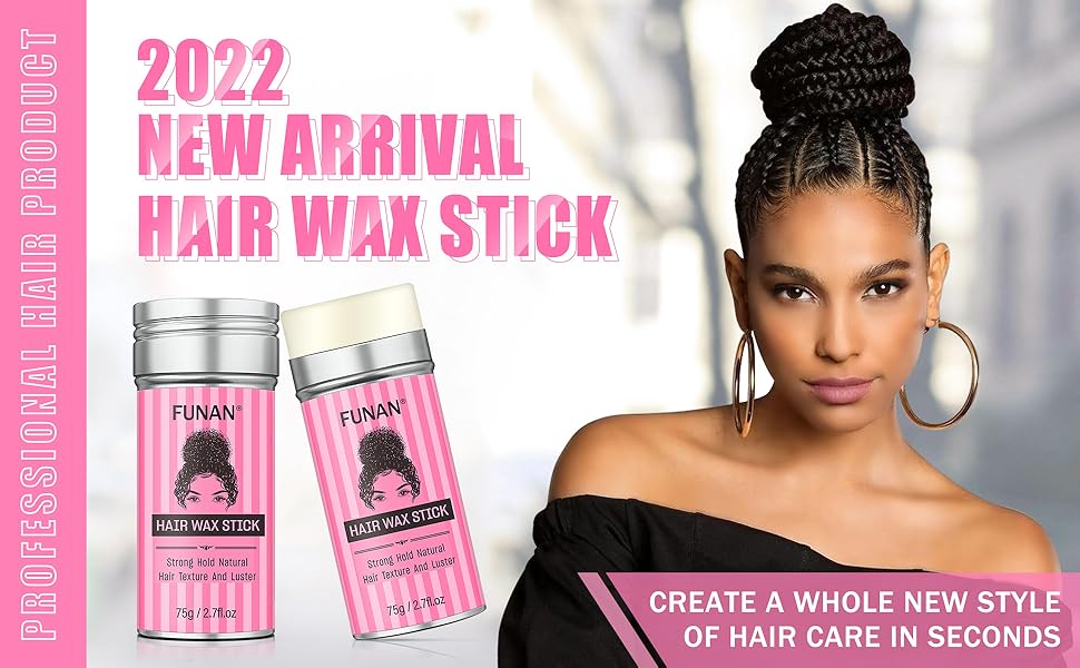 Hair wax stick for women men