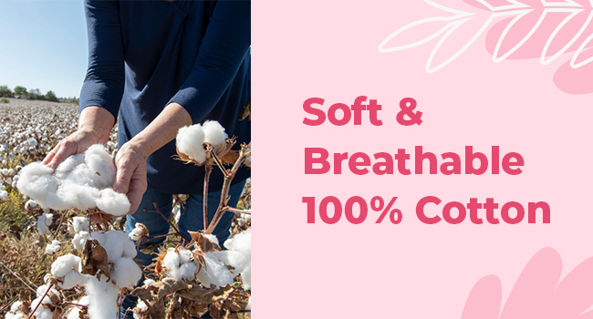 100% cotton clothing We hand-assemble all items in our Florida facility