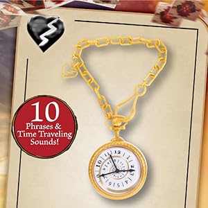 Disney Descendants The Rise of Red Time Travel Pocket Watch Lights & Sounds with 10 Movie Phrases