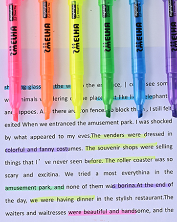 Assorted Colors Highlighters