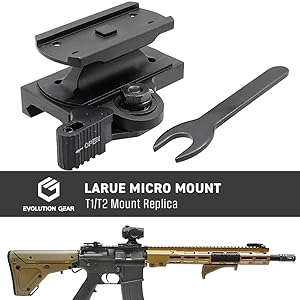 （実物）LA RUE マウント Amazon.co.jp: 実物規格 Evolution Gear製 【 ミリタリー