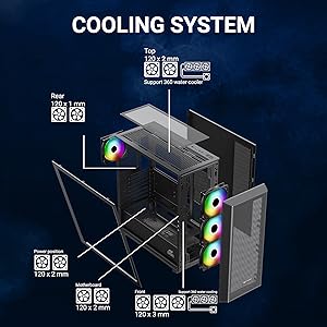 ant esports 411 air cooling system
