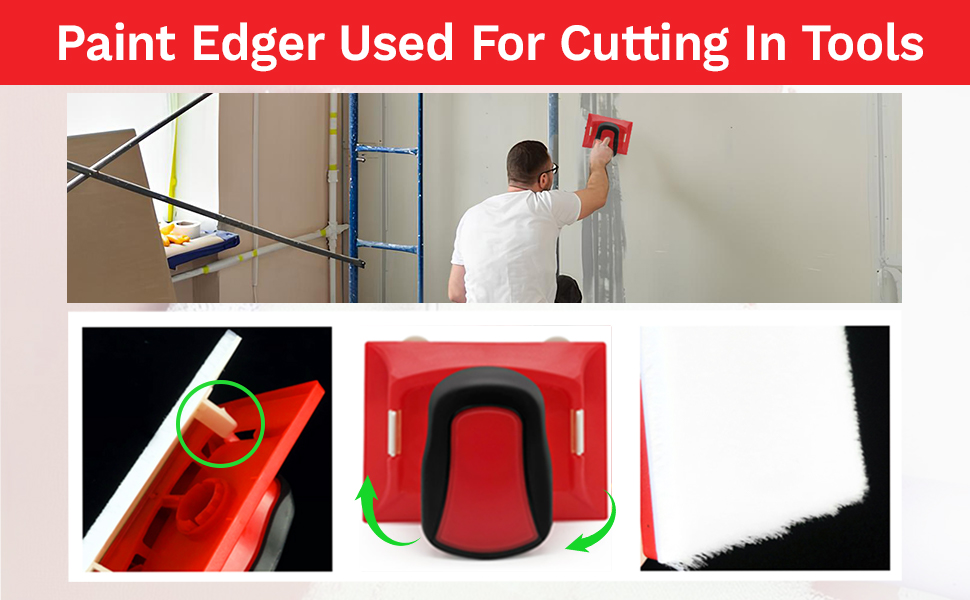 Paint Edger for Cutting in, Paint Edge Trimmer,Multifunctional Paint