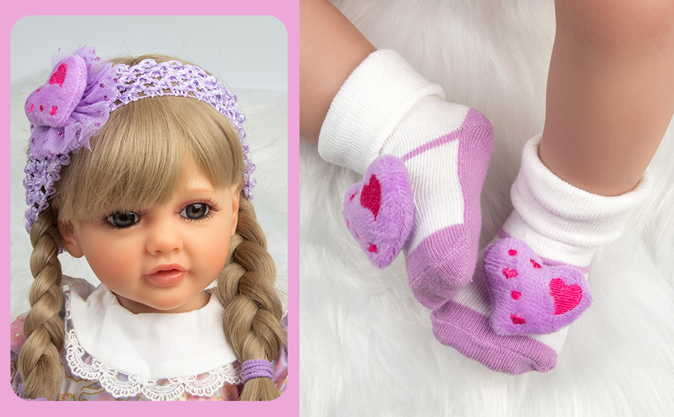 Newborn Baby Doll Clothes Accessories Sets 4 Pieces 1822
