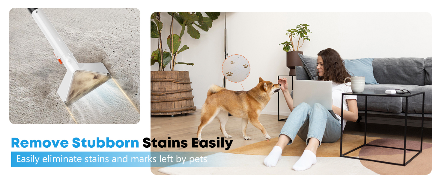 Remove stubborn Stains Easily